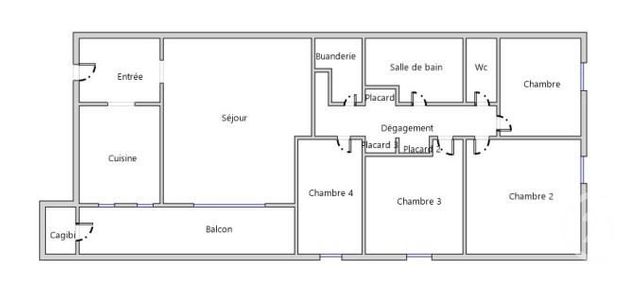 Appartement T5 à vendre - 5 pièces - 93.76 m2 - LA SEYNE SUR MER - 83 - PROVENCE-ALPES-COTE-D-AZUR - Century 21 Agence Du Bord De Mer